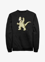 The Simpsons Godzilla Homer Sweatshirt