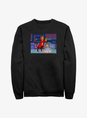 The Simpsons Devil Flanders Homer Hell Sweatshirt