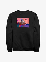 The Simpsons Treehouse Of Horror Intro Couch Sweatshirt