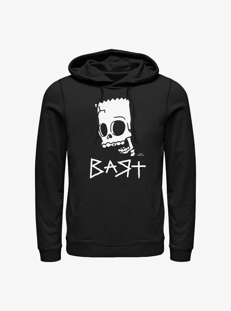 The Simpsons Bart Skeleton Punk Hoodie