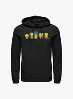 The Simpsons Chibi Lineup Hoodie