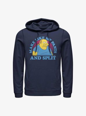 The Simpsons Comic Guy Split Hoodie