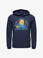The Simpsons Comic Guy Split Hoodie