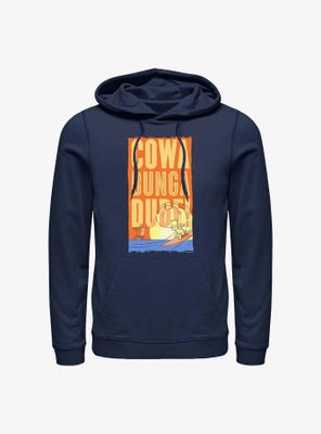 The Simpsons Cowabunga Dude Surfing Bart Hoodie