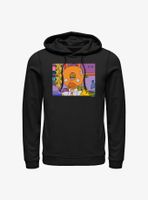 The Simpsons Donut Head Homer Hoodie