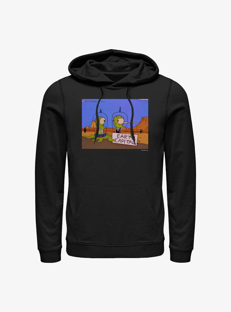 The Simpsons Earth Capital Kang & Kodos Hoodie