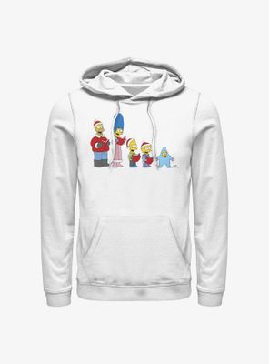 The Simpsons Family Carols Hoodie