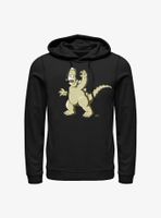 The Simpsons Godzilla Homer Hoodie