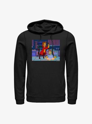 The Simpsons Devil Flanders Homer Hell Hoodie