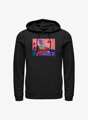 The Simpsons Treehouse Of Horror Intro Couch Hoodie