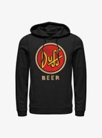 The Simpsons Vintage Duff Beer Hoodie