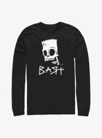 The Simpsons Bart Skeleton Punk Long-Sleeve T-Shirt