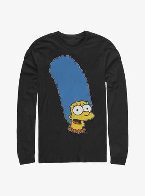 The Simpsons Big Face Marge Long-Sleeve T-Shirt