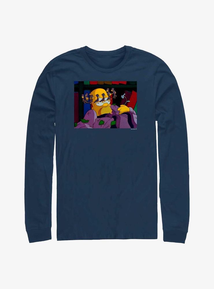 The Simpsons Dizzy Homer Long-Sleeve T-Shirt