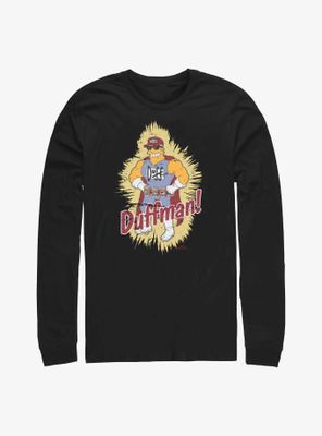 The Simpsons Duffman Long-Sleeve T-Shirt
