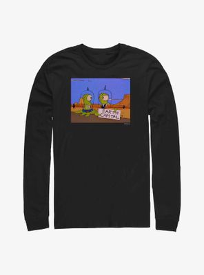 The Simpsons Earth Capital Kang & Kodos Long-Sleeve T-Shirt
