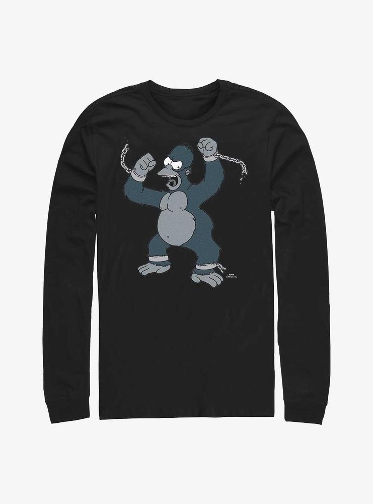 The Simpsons Gorilla Homer Long-Sleeve T-Shirt