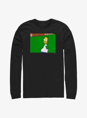 The Simpsons Homer Bush Meme Long-Sleeve T-Shirt