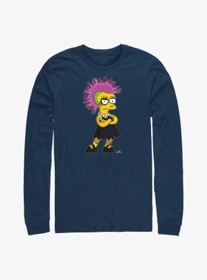 The Simpsons Punk Lisa Long-Sleeve T-Shirt