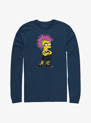 The Simpsons Punk Lisa Long-Sleeve T-Shirt