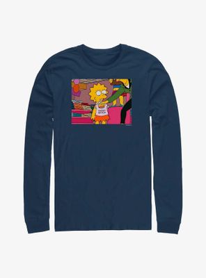 The Simpsons Sassy Lisa Long-Sleeve T-Shirt