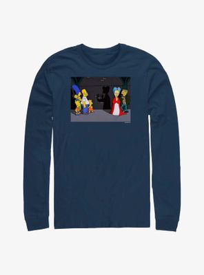 The Simpsons Shadow Mr. Burns Long-Sleeve T-Shirt