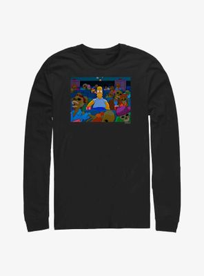 The Simpsons Skeleton Theatre Long-Sleeve T-Shirt