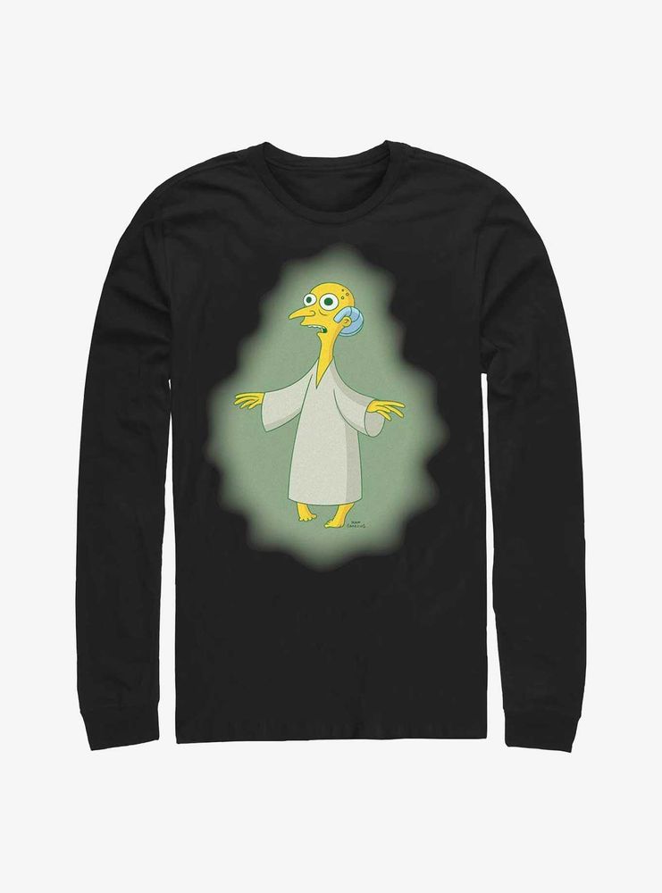 The Simpsons Mr. Burns Files Long-Sleeve T-Shirt