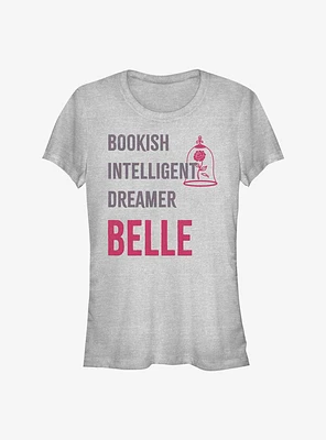 Disney Beauty And The Beast Belle List Girls T-Shirt