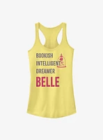 Disney Beauty And The Beast Belle List Girls Tank