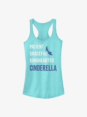 Disney Cinderella List Girls Tank