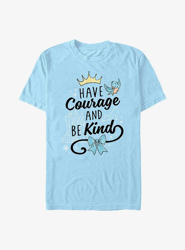 Disney Cinderella Have Courage And Be Kind Doodle T-Shirt