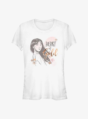 Disney Mulan Heart Of Gold Girls T-Shirt