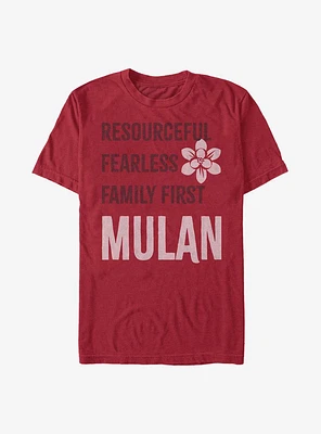 Disney Mulan List T-Shirt