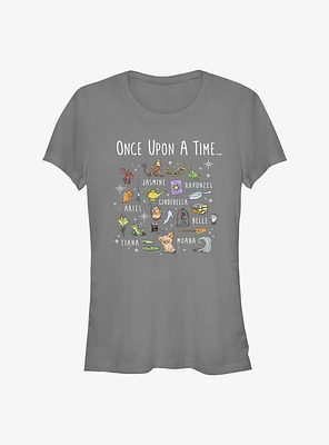 Disney Princess Once Upon A Time Girls T-Shirt