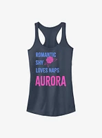 Disney Sleeping Beauty Aurora List Girls Tank