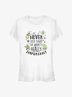 Disney The Princess And Frog Never Lose Sight Girls T-Shirt