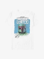 Star Wars The Book Of Boba Fett Sketch T-Shirt