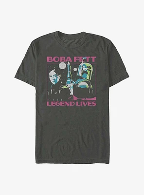 Star Wars The Book Of Boba Fett Legend Lives T-Shirt