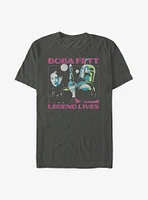 Star Wars The Book Of Boba Fett Legend Lives T-Shirt