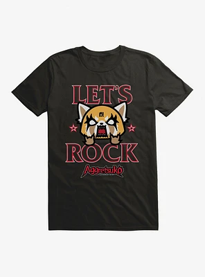 Aggretsuko Let's Rock T-Shirt