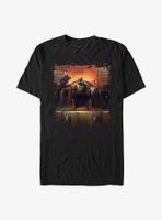 Star Wars: The Book Of Boba Fett Painted Throne T-Shirt