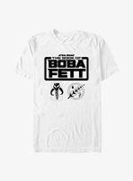 Star Wars: The Book Of Boba Fett Armor Logos T-Shirt