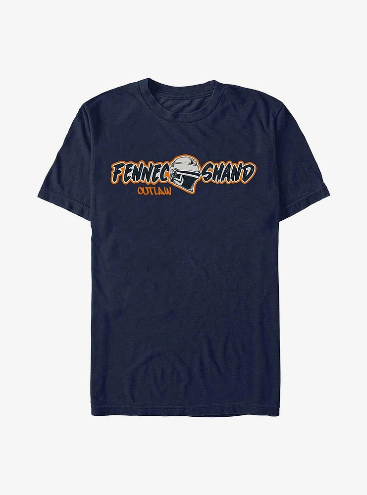Star Wars: The Book Of Boba Fett Fennec Outlaw Helmet T-Shirt