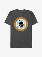 Star Wars: The Book Of Boba Fett Meet New Boss Badge T-Shirt