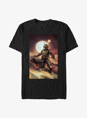 Star Wars: The Book Of Boba Fett Painting T-Shirt