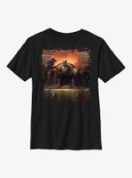 Star Wars: The Book Of Boba Fett Painted Throne Youth T-Shirt
