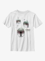 Star Wars: The Book Of Boba Fett Helmet Schematics Youth T-Shirt