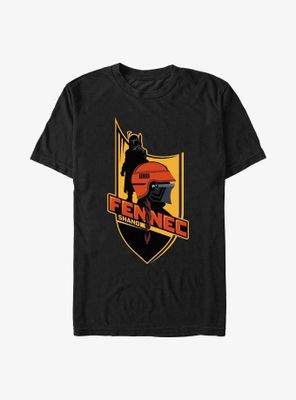 Star Wars: The Book Of Boba Fett Fennec Shand Shield T-Shirt
