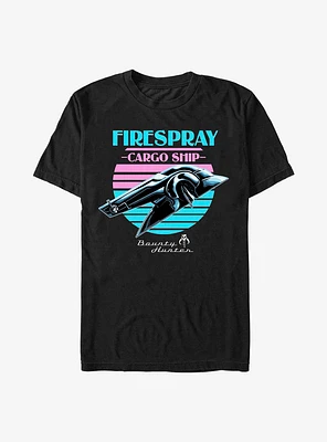 Star Wars: The Book Of Boba Fett Firespray Retro Look T-Shirt